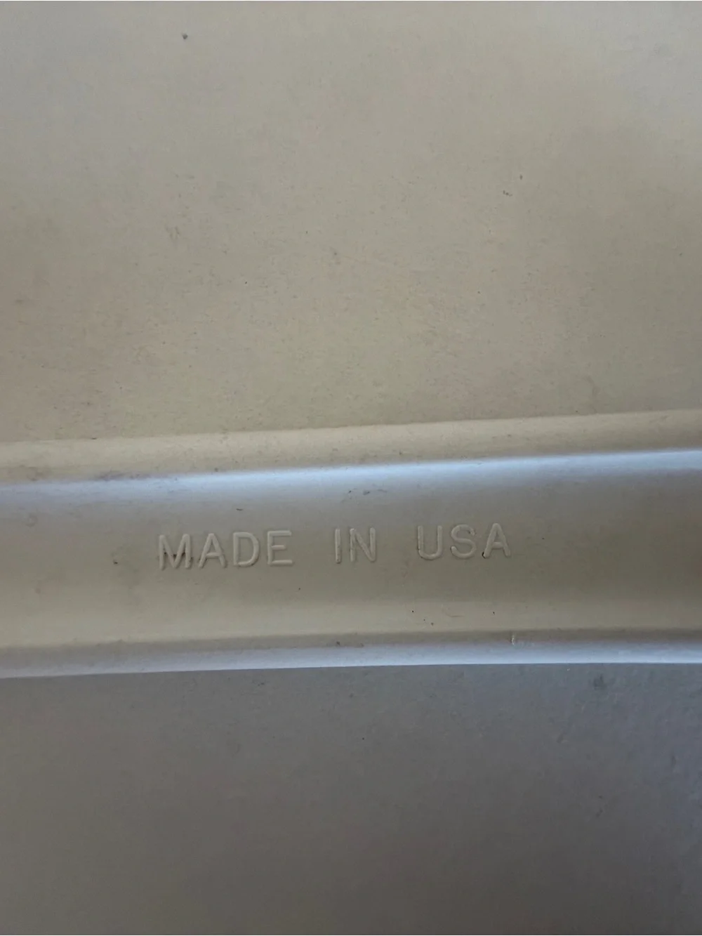 VTG Pyrex Accessories White Plastic Pie Server Cake Slicer Spatula #3370